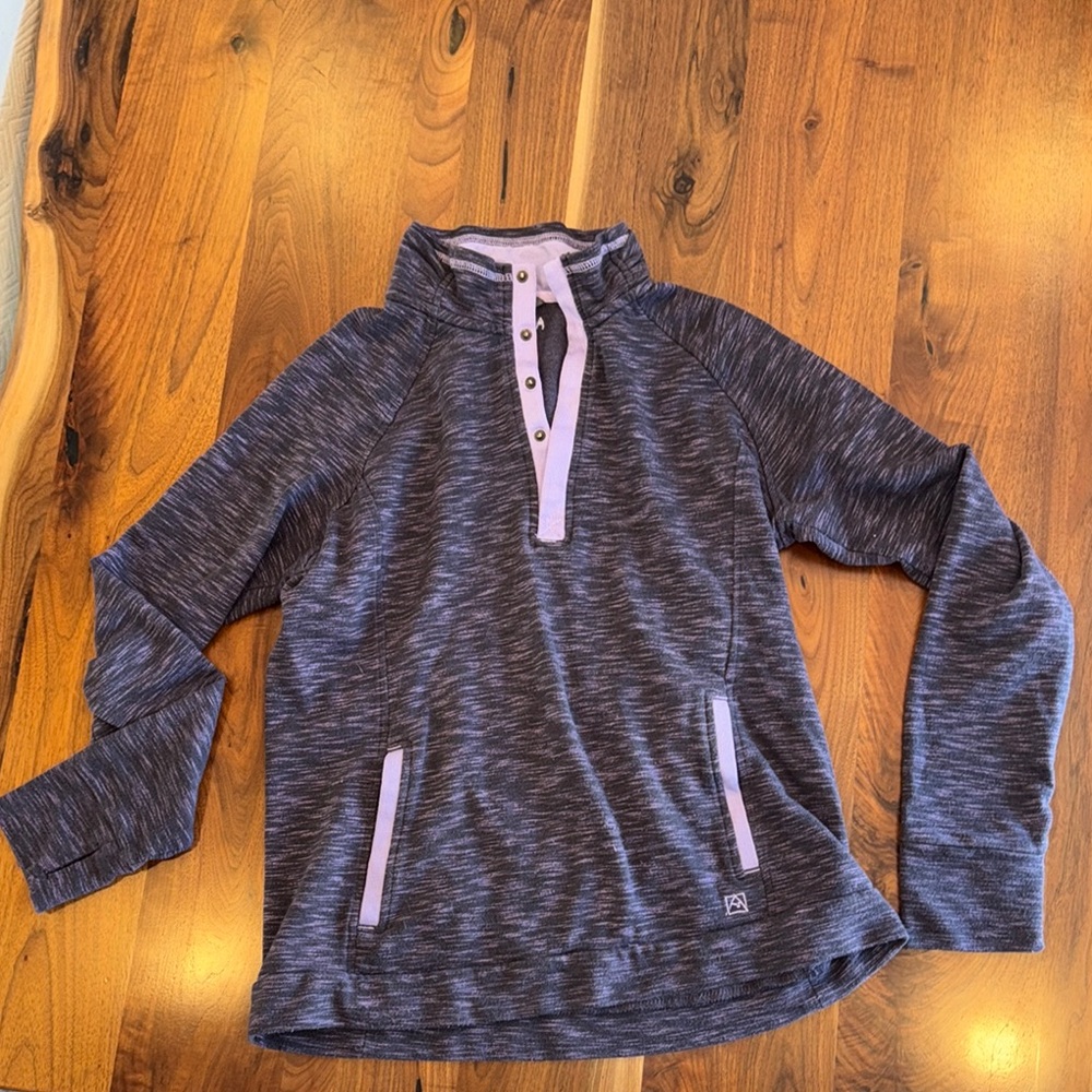 Avalanche Women's Heathered Purple Pullover Top